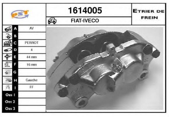 SNRA 1614005 Гальмівний супорт