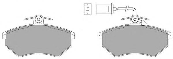 FREMAX FBP0446 Комплект гальмівних колодок, дискове гальмо