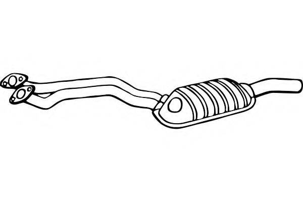 FENNO P1458 Передглушувач вихлопних газів