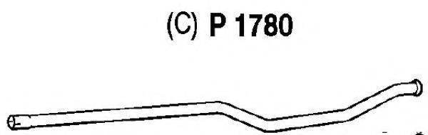 FENNO P1780 Труба вихлопного газу