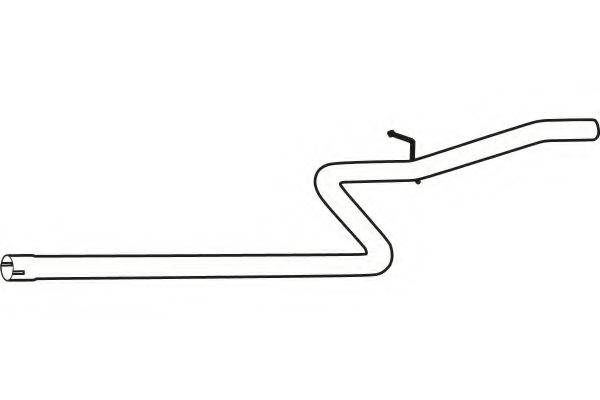 FENNO P2299 Труба вихлопного газу