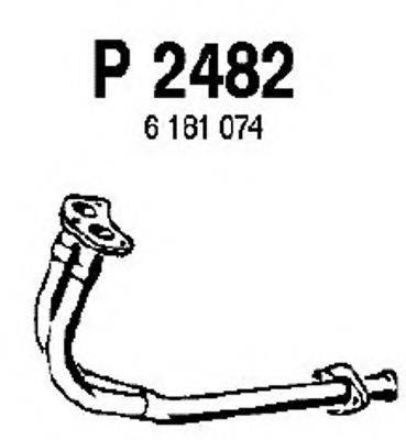 FENNO P2482 Труба вихлопного газу