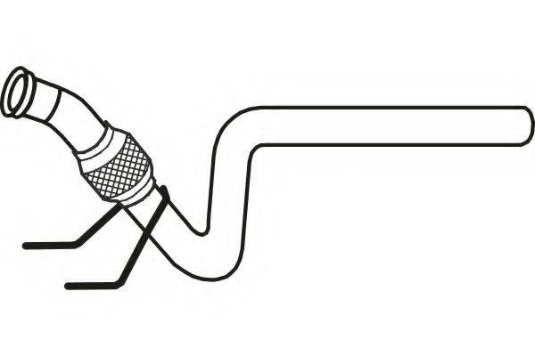 FENNO P3783 Труба вихлопного газу