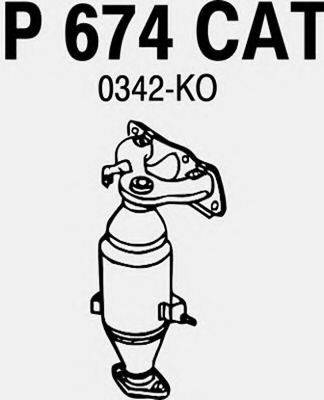 FENNO P674CAT Каталізатор