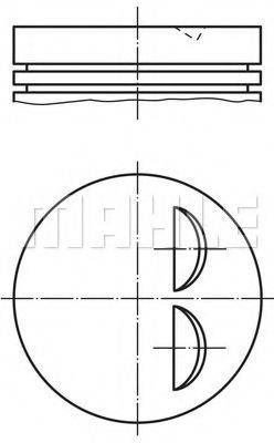 PERFECT CIRCLE 56088080 Поршень