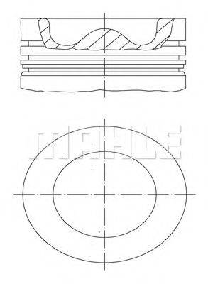 PERFECT CIRCLE 56137780 Поршень