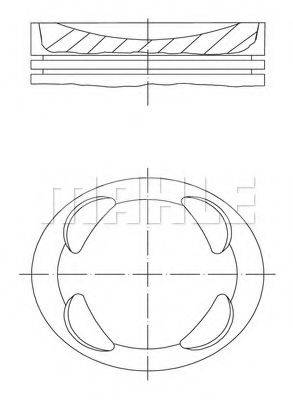 PERFECT CIRCLE 56160280 Поршень