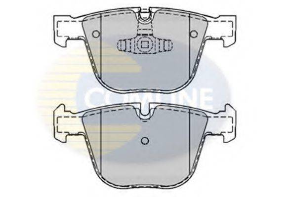 COMLINE CBP01793 Комплект гальмівних колодок, дискове гальмо