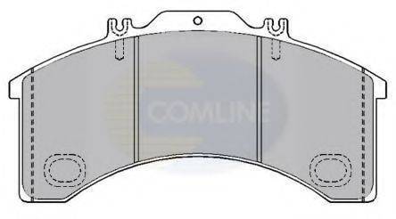 COMLINE CBP9017 Комплект гальмівних колодок, дискове гальмо