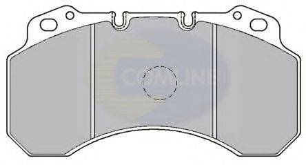 COMLINE CBP9033 Комплект гальмівних колодок, дискове гальмо