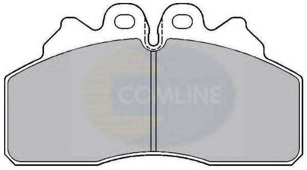 COMLINE CBP9079 Комплект гальмівних колодок, дискове гальмо