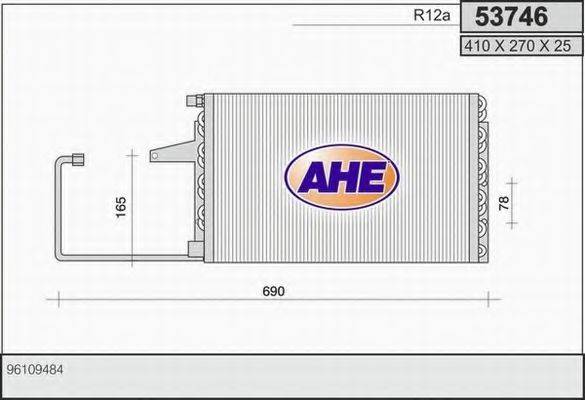 AHE 53746 Конденсатор, кондиціонер