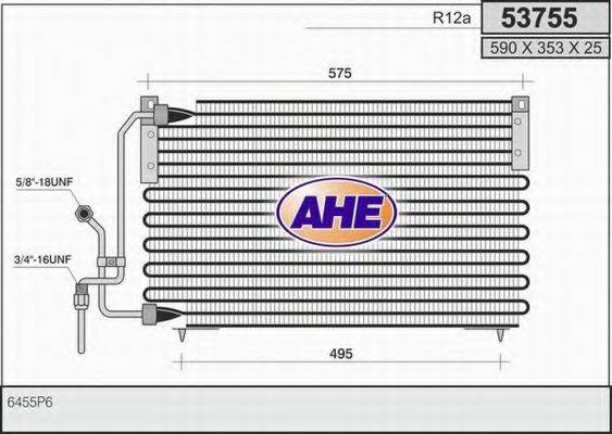 AHE 53755 Конденсатор, кондиціонер