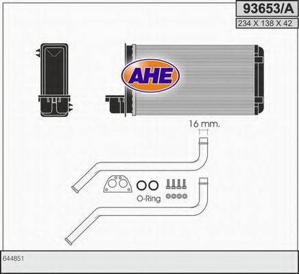 AHE 93653A Теплообмінник, опалення салону