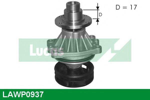 LUCAS ENGINE DRIVE LAWP0937 Водяний насос