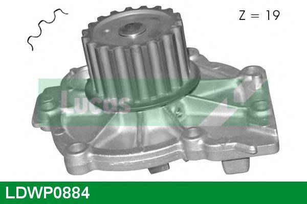 LUCAS ENGINE DRIVE LDWP0884 Водяний насос