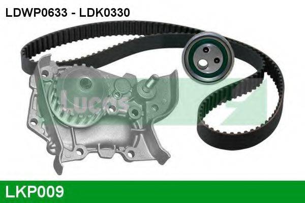 LUCAS ENGINE DRIVE LKP009 Водяний насос + комплект зубчастого ременя