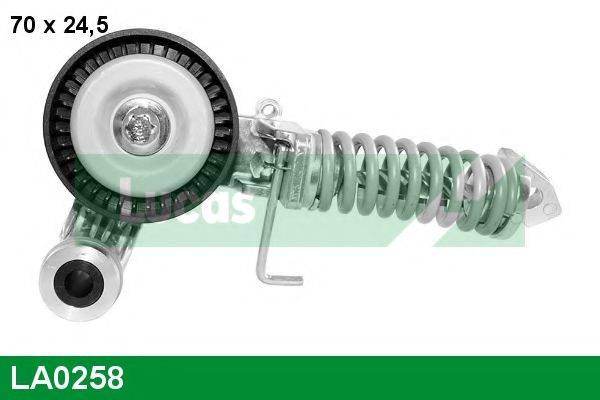 LUCAS ENGINE DRIVE LA0258 Натяжний ролик, полікліновий ремінь