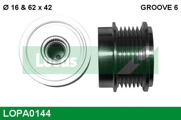 LUCAS ENGINE DRIVE LOPA0144 Механізм вільного ходу генератора