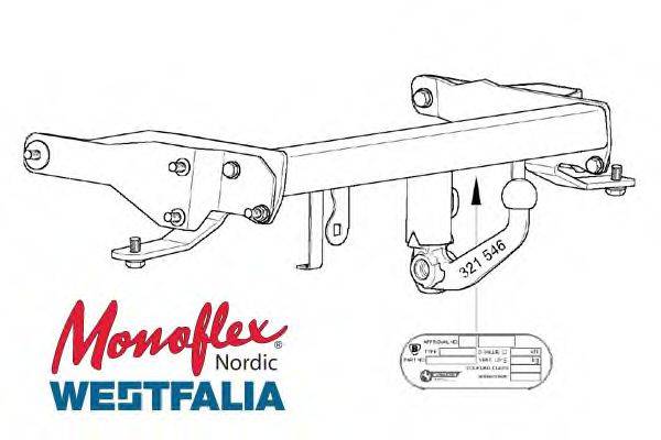 MONOFLEX 342217 Причіпне обладнання