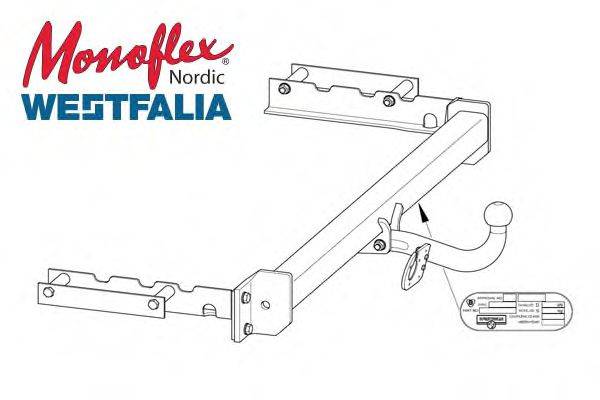MONOFLEX 307219 Причіпне обладнання