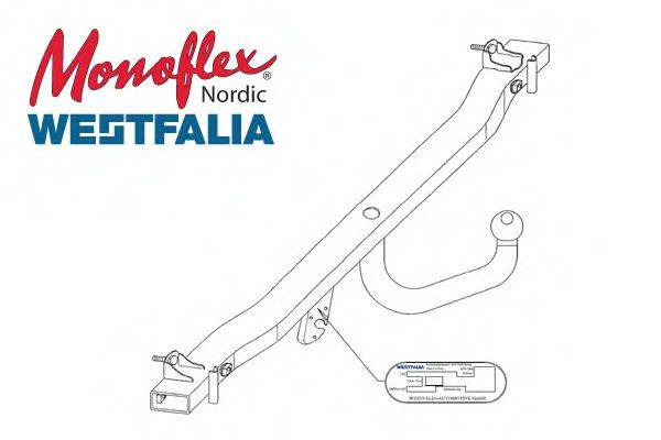 MONOFLEX 303151 Причіпне обладнання