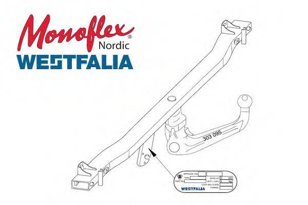 MONOFLEX 303229 Причіпне обладнання