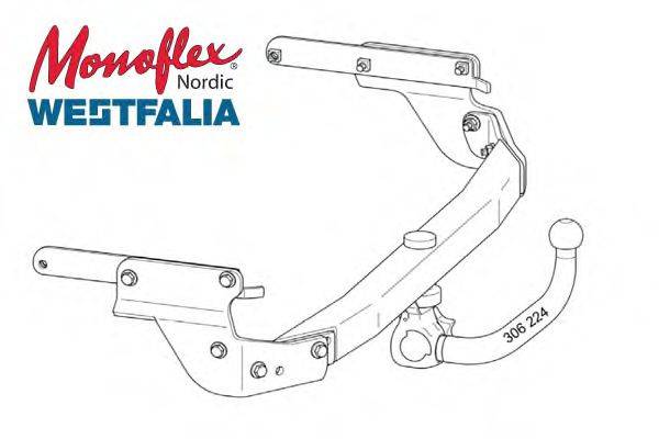 MONOFLEX 306231 Причіпне обладнання