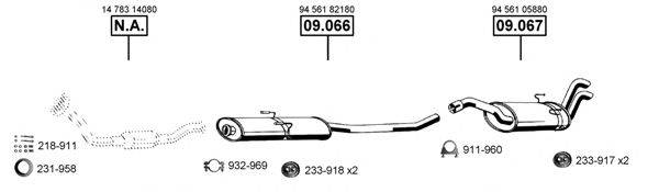 ASMET LC290920 Система випуску ОГ