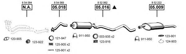 ASMET OP053635 Система випуску ОГ