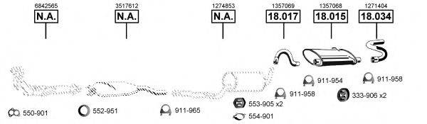 ASMET VO185110 Система випуску ОГ