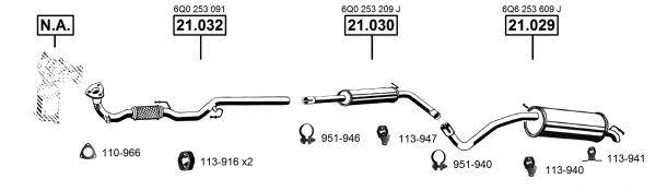 ASMET SK210215 Система випуску ОГ