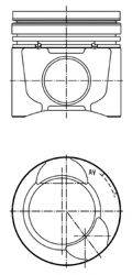 KOLBENSCHMIDT 40074600 Поршень