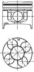 KOLBENSCHMIDT 40290600 Поршень