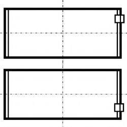 KOLBENSCHMIDT 79389600 Шатунний підшипник