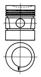 KOLBENSCHMIDT 90278600 Поршень
