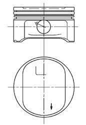 KOLBENSCHMIDT 90352600 Поршень