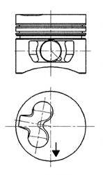 KOLBENSCHMIDT 92245600 Поршень