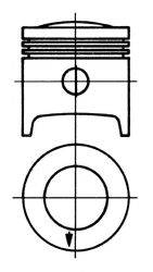KOLBENSCHMIDT 92412601 Поршень