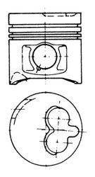 KOLBENSCHMIDT 93883700 Поршень