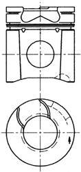 KOLBENSCHMIDT 94436600 Поршень