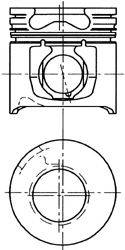 KOLBENSCHMIDT 94450600 Поршень