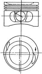 KOLBENSCHMIDT 94646630 Поршень