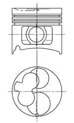 KOLBENSCHMIDT 94861620 Поршень