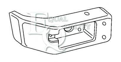 EQUAL QUALITY P0992 Облицювання, бампер