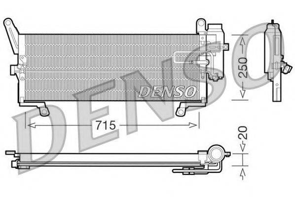 NPS DCN09091 Конденсатор, кондиціонер