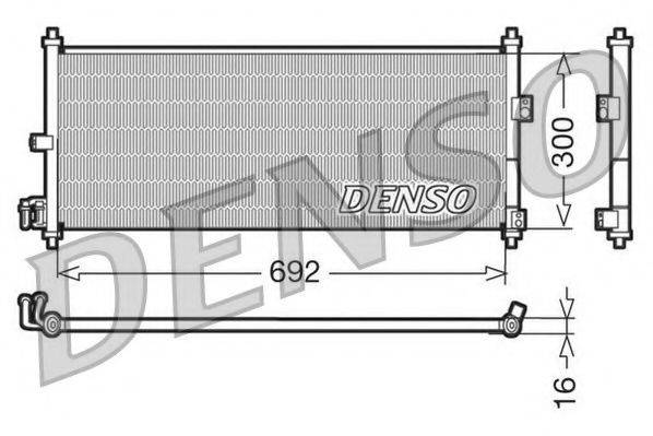 NPS DCN46011 Конденсатор, кондиціонер