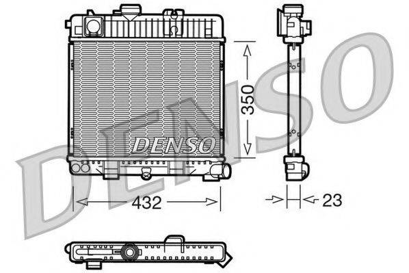 NPS DRM05026 Радіатор, охолодження двигуна