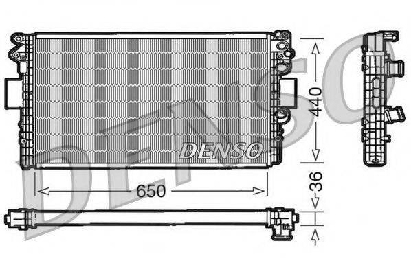 NPS DRM12004 Радіатор, охолодження двигуна