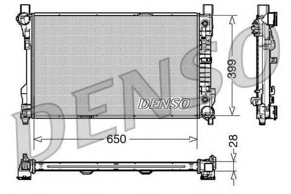 NPS DRM17079 Радіатор, охолодження двигуна